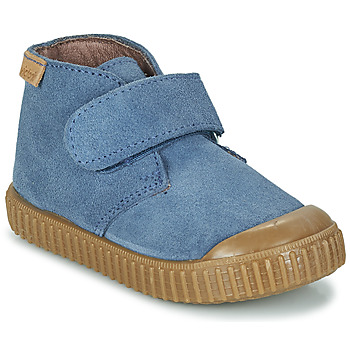 Sapatos Criança Sapatilhas de cano-alto Victoria SAFARI TIRA SERRAJE Azul