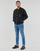 Textil Homem casacos de ganga Calvin Klein Jeans GENDERLESS PADDED DENIM JACKET Preto