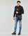 Textil Homem Sweats Calvin Klein Jeans CK INSTITUTIONAL CREW NECK Preto