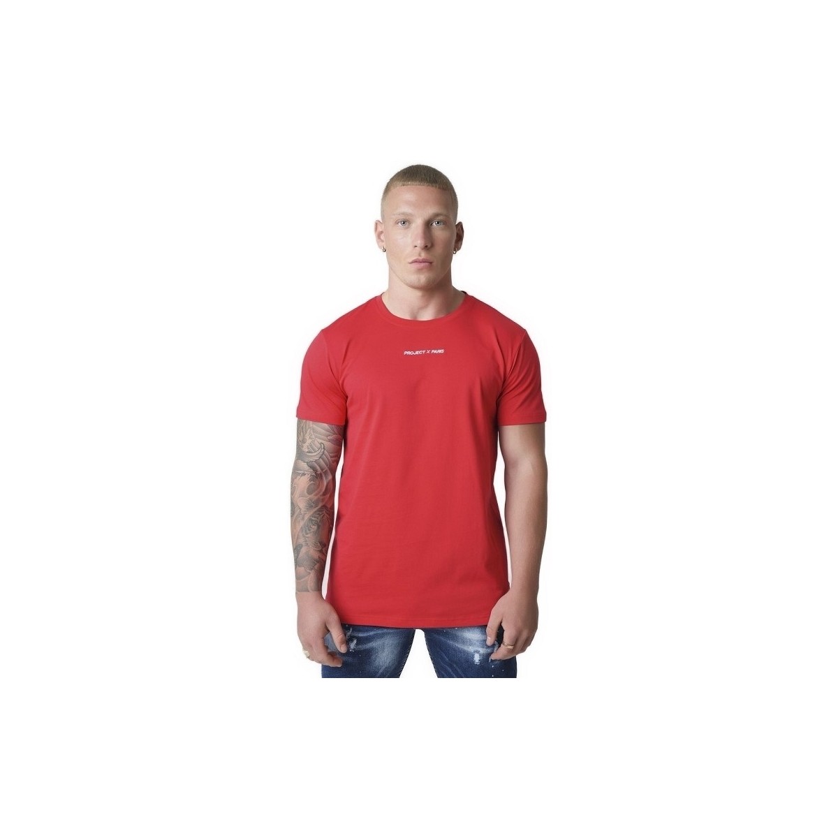Textil Homem T-shirts e Pólos Project X Paris  Vermelho