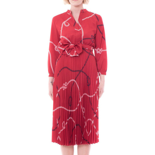 Textil Mulher Vestidos Camisolas e casacos de malha 52210925 Vermelho