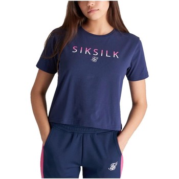 Textil Rapariga T-Shirt mangas curtas Siksilk  Azul
