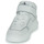 Sapatos Mulher Sapatilhas de cano-alto Calvin Klein Jeans CHUNKY CUPSOLE LACEUP MID M Branco / Prateado