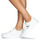 Sapatos Mulher Sapatilhas Calvin Klein Jeans VULC FLATFORM LACEUP Branco