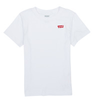 Te7-5 Rapaz T-Shirt mangas curtas Levi's CHEST HIT MC Branco