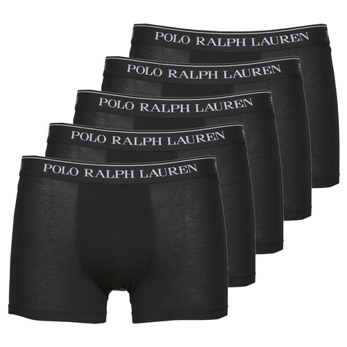 S 0 cm - 35 cm Homem Boxer Polo Ralph Lauren TRUNK X5 Preto