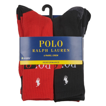 Roupa de interior Homem Meias de desporto Polo Ralph Lauren SPORT X6 Multicolor