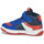 Sapatos Rapaz Sapatilhas de cano-alto Kickers KICKALIEN Vermelho / Azul / Preto