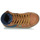 Sapatos Rapaz Sapatilhas de cano-alto Kickers LOWELL Camel / Azul