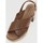 Sapatos Mulher Sandálias Kamome 5071 Castanho