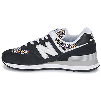 New Balance 574 Preto / Leopardo