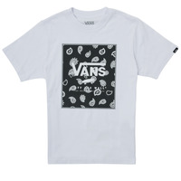 Textil Rapaz T-Shirt mangas curtas Vans BY PRINT BOX Branco