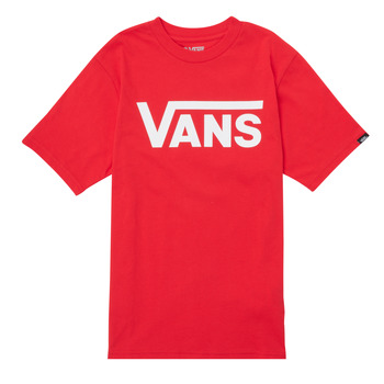 Textil Criança T-Shirt mangas curtas Vans BY VANS CLASSIC Vermelho
