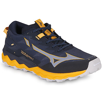 Sapatos Homem zapatillas de running propulsion Mizuno asfalto amortiguación minimalista media maratón propulsion Mizuno WAVE DAICHI 7 Marinho