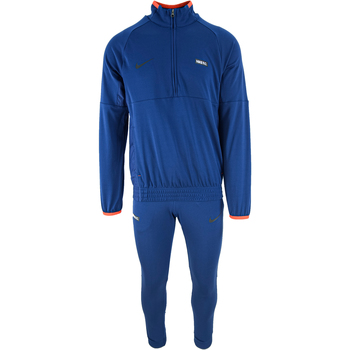 Textil Homem Todos os fatos de treino Nike platform Dri-Fit FC Knit Football Drill Suit Azul