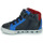 Sapatos Rapaz Sapatilhas de cano-alto Geox B KILWI BOY C Azul / Vermelho