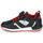 Sapatos Rapaz Sapatilhas Geox Forro : Têxtil D Preto / Vermelho