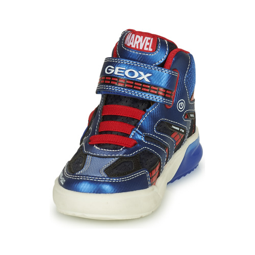 Geox J GRAYJAY BOY C Azul / Vermelho