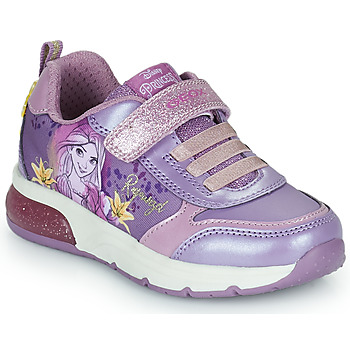 Sapatos Rapariga Sapatilhas Geox J SPACECLUB GIRL E Violeta