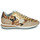 Sapatos Mulher Sapatilhas Philippe Model TROPEZ X LOW WOMAN Bege / Ouro