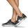 Sapatos Mulher Sapatilhas Philippe Model PARISX LOW WOMAN Preto / Glitter