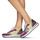 Sapatos Mulher Sapatilhas Philippe Model TROPEZ 2.1 LOW WOMAN Bege / Ameixa / Cáqui