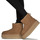 Sapatos Mulher Botas baixas UGG Ugg short bailey bow black кроссовки кеды высокое качество Camel