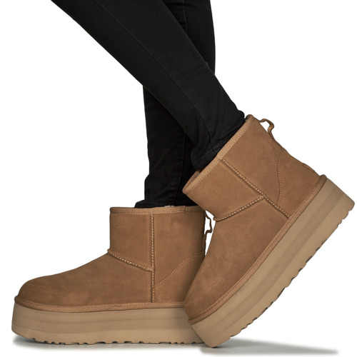 UGG W CLASSIC MINI PLATFORM Camel