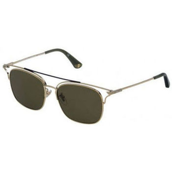 Police Óculos escuros masculinos  SPL57554300V Dourado ø 54 mm Multicolor