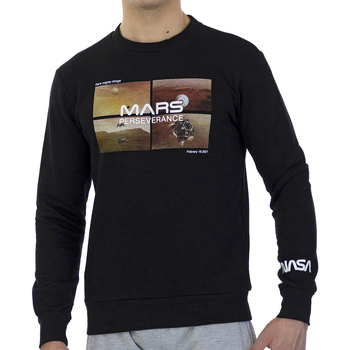Textil Homem Sweats Nasa MARS09S-BLACK Preto