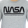 Textil Homem Sweats Nasa NASA04S-GREY Cinza