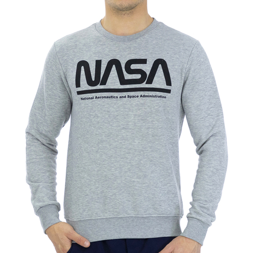 Textil Homem Sweats Nasa NASA04S-GREY Cinza