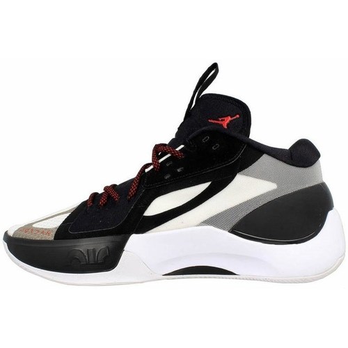 Sapatos Homem Sapatilhas de basquetebol Nike runs Jordan Zoom Separate Preto, Branco