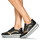 Sapatos Mulher Sapatilhas Geox D KENCY B Preto / Ouro