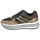 Sapatos Mulher Sapatilhas Geox D KENCY B Bronze / Bege
