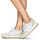 Sapatos Mulher Sapatilhas Geox D TABELYA A Branco / Champanhe