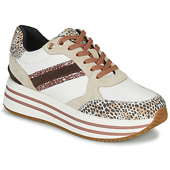 Sapatos Mulher Sapatilhas Geox D KENCY Bege