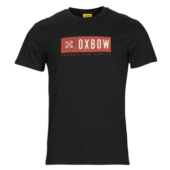 Textil Homem T-Shirt mangas curtas Oxbow 02TELLIM Preto