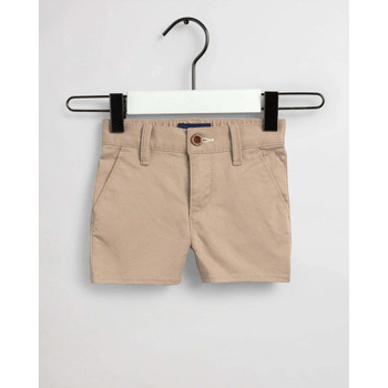 Textil Rapaz Shorts / Bermudas Gant Kids 520000-277-7-12 BEGE