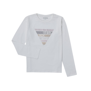 Textil Rapariga T-shirt mangas compridas Guess J2YI07-K6YW1-G011 Branco