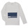 Textil Rapaz T-shirt mangas compridas Guess Stiefeletten N2BI04-I3Z11-G011 Branco