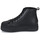 Sapatos Mulher Sapatilhas de cano-alto zipped Armani Exchange XV571-XDZ021 Preto