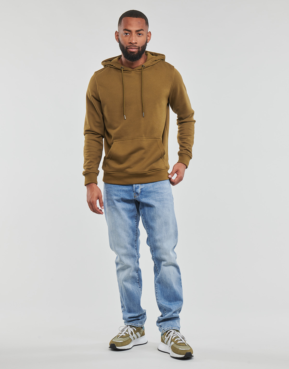 Textil Homem Calças Jeans G-Star Raw 3301 Regular Tapered Azul