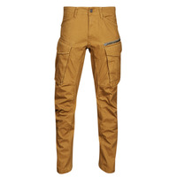 Textil Homem Calça com bolsos G-Star Raw Rovic zip 3d regular tapered Castanho