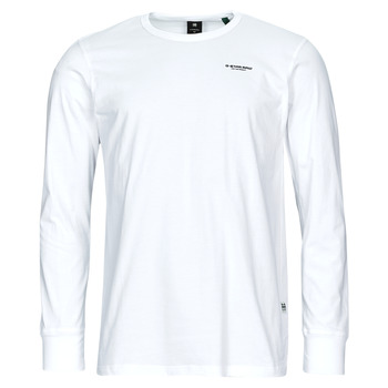 Textil Homem T-shirt mangas compridas G-Star Raw Base r t l\s Branco