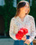 Textil Mulher camisas Céleste ELEONOROA Branco / Vermelho