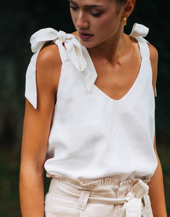 Textil Mulher Tops / Blusas Céleste LUCIE Branco