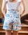 Textil Mulher Shorts / Bermudas Céleste AMANDINE Branco / Azul