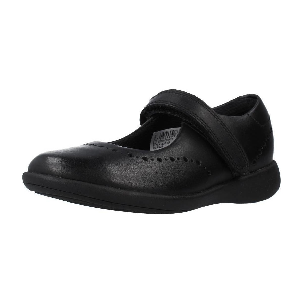 Sapatos Rapariga Sapatos & Richelieu Clarks ETCH CRAFT T Preto