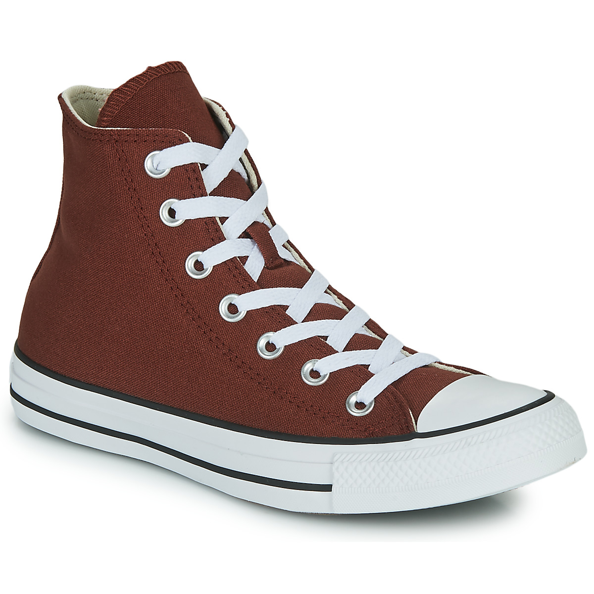 Sapatos Sapatilhas de cano-alto Converse mens Chuck Taylor All Star Canvas Seasonal Color Ctm Bordô